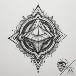 Tattoo sketch a minimalist representation of… – tattoo sketch (№1754591493_0, 07.08.2025 18:31) — tattoovalue.net