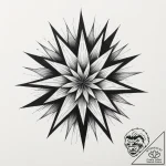 Tattoo sketch a vibrant burst of color from a… – tattoo sketch (№1754592696_0, 07.08.2025 18:51) — tattoovalue.net