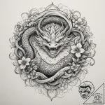 Tattoo sketch a stylized “tree of life” with… – tattoo sketch (№1754597058_0, 07.08.2025 20:04) — tattoovalue.net