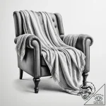 Tattoo sketch a comfortable armchair with a b… – tattoo sketch (№1754597455_0, 07.08.2025 20:10) — tattoovalue.net