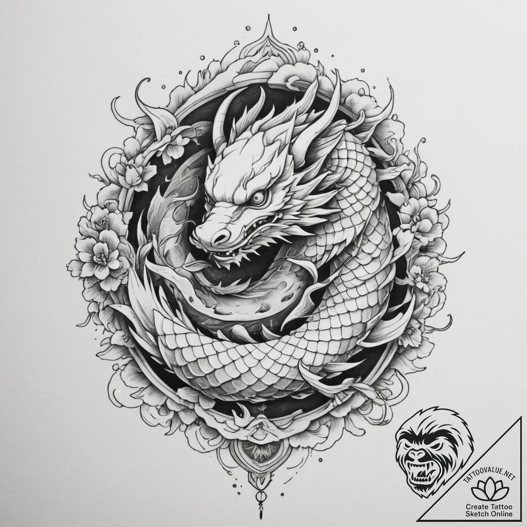 Tattoo design a stylized block of classic gam... - tattoo sketch (№1754605326_0, 07.08.2025 22:22) — tattoovalue.net