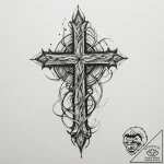 р“сђсѓрїрїр° 25: рђр±сѓс‚сђр°рєс‚рѕс‹рµ р­р»р… – tattoo sketch (№1754606332_0, 07.08.2025 22:38) — tattoovalue.net