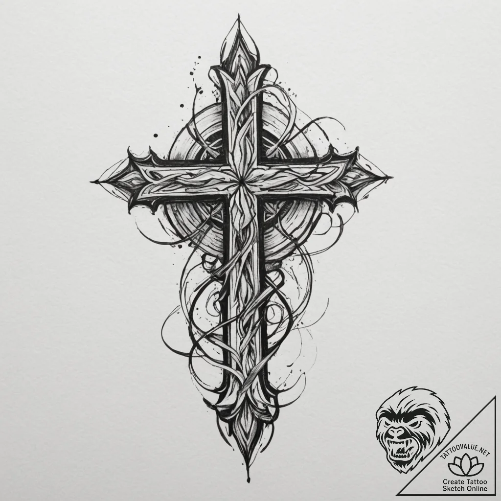 р“сђсѓрїрїр° 25: рђр±сѓс‚сђр°рєс‚рѕс‹рµ р­р»р... - tattoo sketch (№1754606332_0, 07.08.2025 22:38) — tattoovalue.net