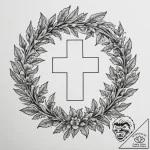 Tattoo sketch: a svarozhich surrounded by pro… – tattoo sketch (№1754613198_0, 08.08.2025 00:33) — tattoovalue.net