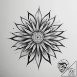 Tattoo sketch an abstract representation of a… – tattoo sketch (№1754614406_0, 08.08.2025 00:53) — tattoovalue.net