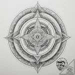 Tattoo design: a depiction of the creation of… – tattoo sketch (№1754633462_0, 08.08.2025 06:11) — tattoovalue.net