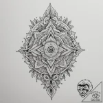 Tattoo design a quote about self-discovery.,… – tattoo sketch (№1754635644_0, 08.08.2025 06:47) — tattoovalue.net