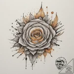 Tattoo sketch an abstract representation of r… – tattoo sketch (№1754638821_0, 08.08.2025 07:40) — tattoovalue.net