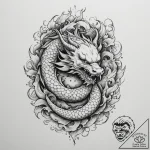 Tattoo sketch an abstract representation of a… – tattoo sketch (№1754642394_0, 08.08.2025 08:39) — tattoovalue.net