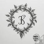 Tattoo design a vine with significant dates o… – tattoo sketch (№1754643986_0, 08.08.2025 09:06) — tattoovalue.net