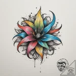 The texture of rough, weathered concrete., co… – tattoo sketch (№1754647758_0, 08.08.2025 10:09) — tattoovalue.net