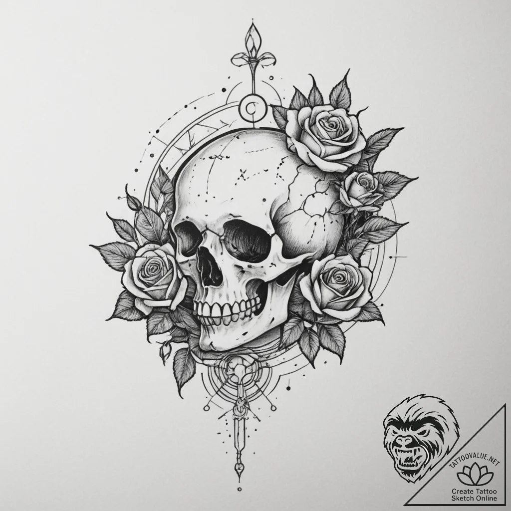 Tattoo design a tiny, almost invisible conste... - tattoo sketch (№1754652124_0, 08.08.2025 11:22) — tattoovalue.net