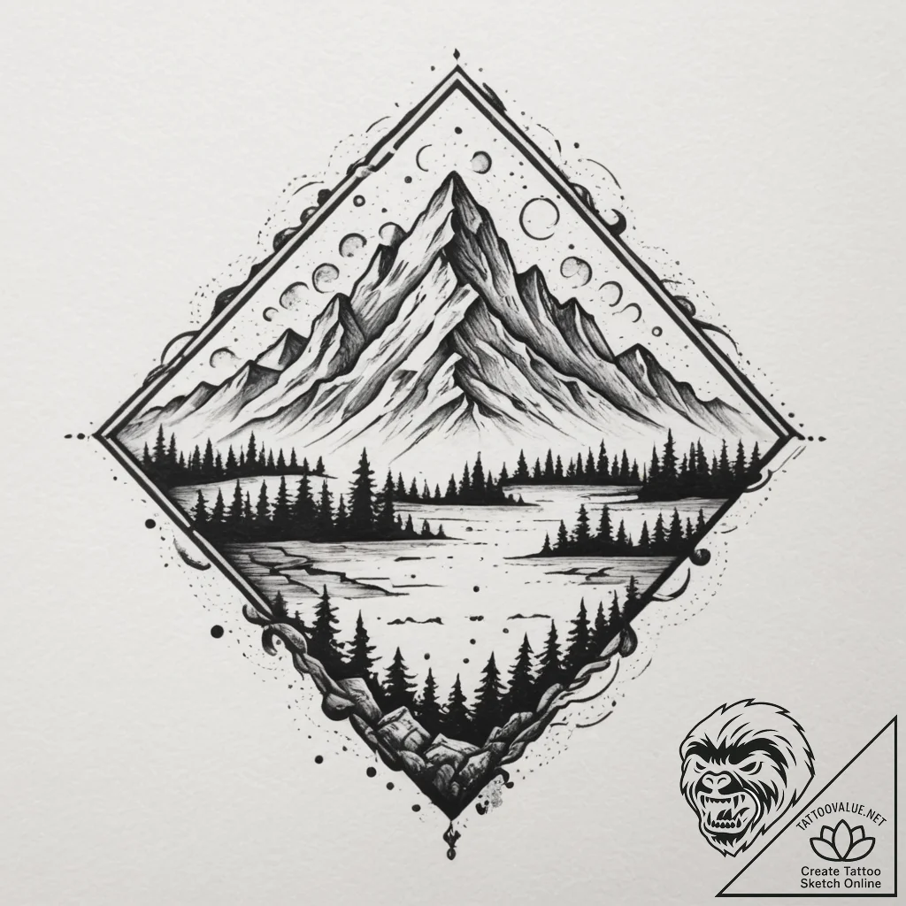 Tattoo design a stylized "boss battle" health... - tattoo sketch (№1754652322_0, 08.08.2025 11:25) — tattoovalue.net
