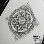 Tattoo design an abstract representation of c… – tattoo sketch (№1754654502_0, 08.08.2025 12:01) — tattoovalue.net