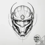 Tattoo sketch a stylized crosshair targeting… – tattoo sketch (№1754659691_0, 08.08.2025 13:28) — tattoovalue.net