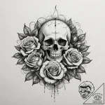 Tattoo sketch a single, elegant candle, flick… – tattoo sketch (№1754659892_0, 08.08.2025 13:31) — tattoovalue.net