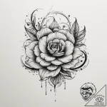 Tattoo design a flowing watercolor blend for… – tattoo sketch (№1754662905_0, 08.08.2025 14:21) — tattoovalue.net