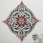 Tattoo design an abstract interpretation of “… – tattoo sketch (№1754663106_0, 08.08.2025 14:25) — tattoovalue.net