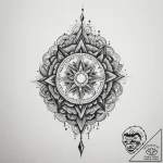 Tattoo design an abstract representation of c… – tattoo sketch (№1754663705_0, 08.08.2025 14:35) — tattoovalue.net