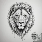 Tattoo sketch a zodiac animal (e.g., a lion)… – tattoo sketch (№1754668531_0, 08.08.2025 15:55) — tattoovalue.net