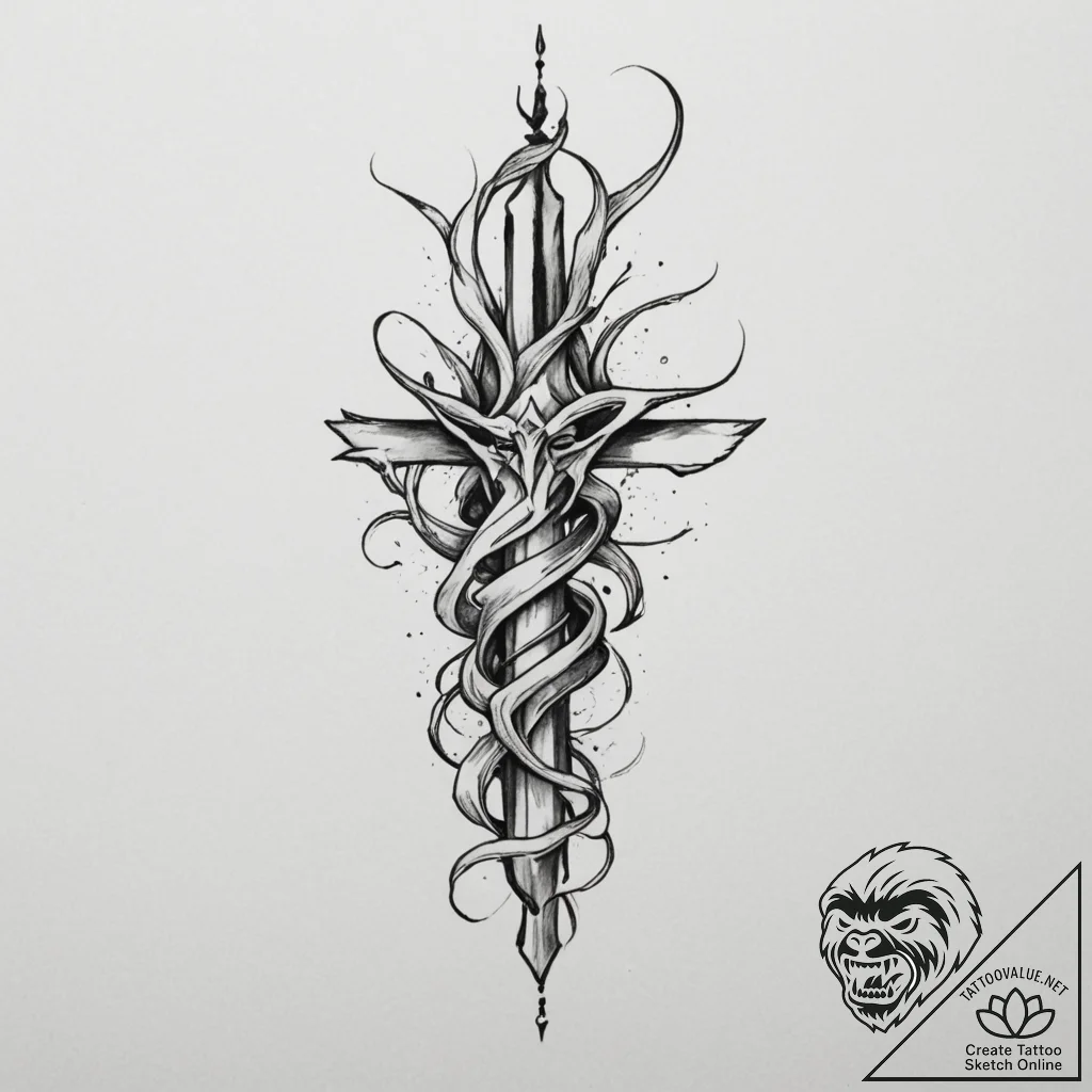 р“сђсѓрїрїр° 22: mentality & mindset (рњрµрѕс... - tattoo sketch (№1754668730_0, 08.08.2025 15:58) — tattoovalue.net