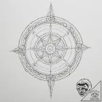 Tattoo design a cosmic dotwork sky with the z… – tattoo sketch (№1754669336_0, 08.08.2025 16:08) — tattoovalue.net