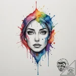 Tattoo design a quote about inner beauty or s… – tattoo sketch (№1754671940_0, 08.08.2025 16:52) — tattoovalue.net