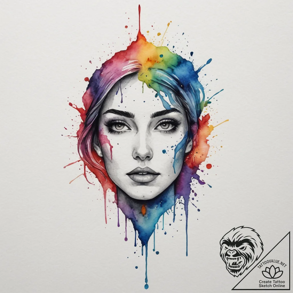 Tattoo design a quote about inner beauty or s... - tattoo sketch (№1754671940_0, 08.08.2025 16:52) — tattoovalue.net