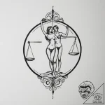 Tattoo sketch the glyph for libra (7th house)… – tattoo sketch (№1754672536_0, 08.08.2025 17:02) — tattoovalue.net