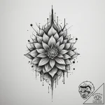 Tattoo sketch a single word with a watercolor… – tattoo sketch (№1754675909_0, 08.08.2025 17:58) — tattoovalue.net