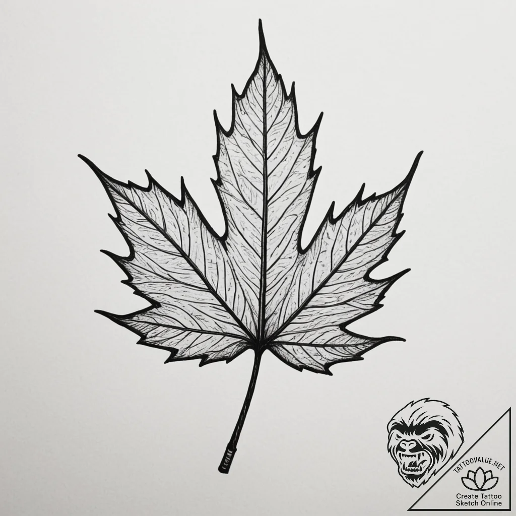 The intricate, vein-like patterns of a dried... - tattoo sketch (№1754678111_0, 08.08.2025 18:35) — tattoovalue.net