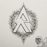 96. tattoo sketch: the rune “bereginya” (ofte… – tattoo sketch (№1754681137_0, 08.08.2025 19:25) — tattoovalue.net