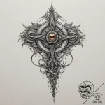 Tattoo design a tiny, sparkling comet., conce… – tattoo sketch (№1754681937_0, 08.08.2025 19:38) — tattoovalue.net