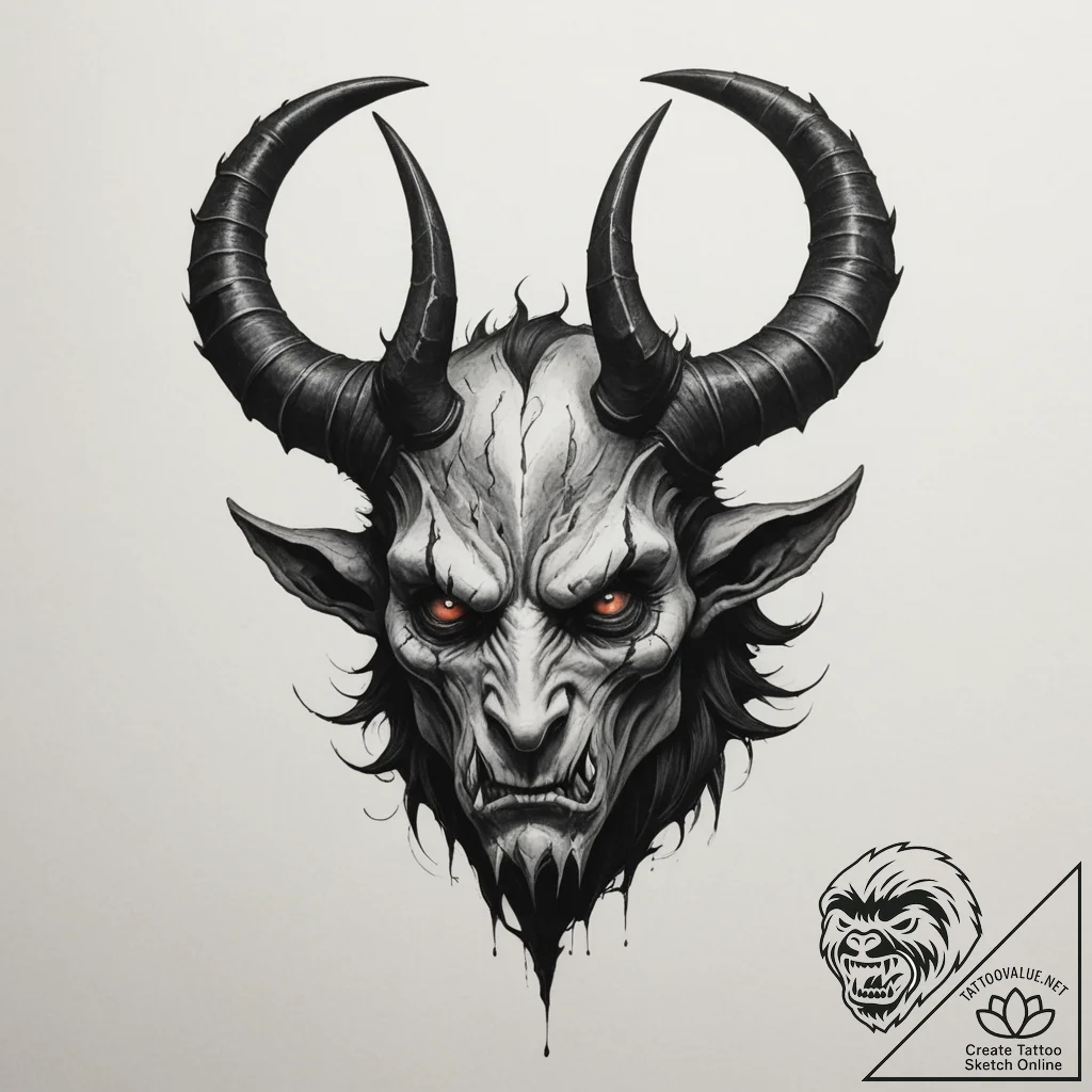 A dark and brooding tattoo design of chernobo... - tattoo sketch (№1754689165_0, 08.08.2025 21:39) — tattoovalue.net