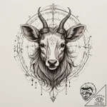 Tattoo design an abstract watercolor portrait… – tattoo sketch (№1754689763_0, 08.08.2025 21:49) — tattoovalue.net