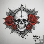 Tattoo sketch an abstract representation of a… – tattoo sketch (№1754690767_0, 08.08.2025 22:06) — tattoovalue.net
