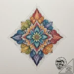 Tattoo sketch a solid wall with a single, sma… – tattoo sketch (№1754702294_0, 09.08.2025 01:18) — tattoovalue.net