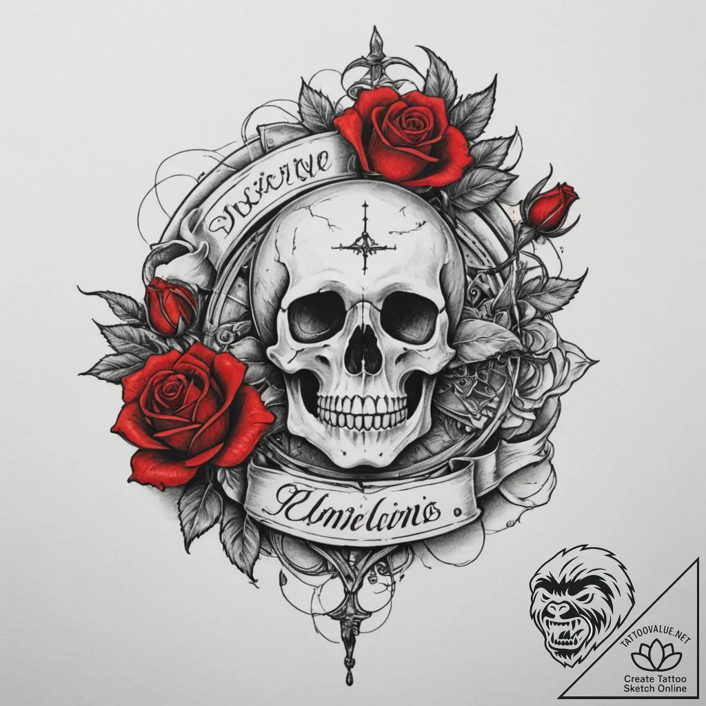 Tattoo design a delicate word on the back of... - tattoo sketch (№1754702690_0, 09.08.2025 01:24) — tattoovalue.net