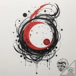 Tattoo sketch an abstract portrayal of the ru… – tattoo sketch (№1754706644_0, 09.08.2025 02:30) — tattoovalue.net