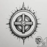 Tattoo design a “power button” symbol on one,… – tattoo sketch (№1754710196_0, 09.08.2025 03:29) — tattoovalue.net