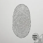 A close-up of a person’s fingerprint., artist… – tattoo sketch (№1754714340_0, 09.08.2025 04:39) — tattoovalue.net