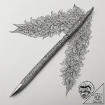 Straight razor, tattoo sketch design, on a cl… – tattoo sketch (№1754721036_0, 09.08.2025 06:30) — tattoovalue.net
