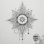 Tattoo sketch a delicate constellation of a s… – tattoo sketch (№1754721432_0, 09.08.2025 06:37) — tattoovalue.net
