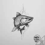 Pike – tattoo sketch (№1754728913_0, 09.08.2025 08:41) — tattoovalue.net