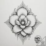 Tattoo design a shimmering effect resembling… – tattoo sketch (№1754733858_0, 09.08.2025 10:04) — tattoovalue.net