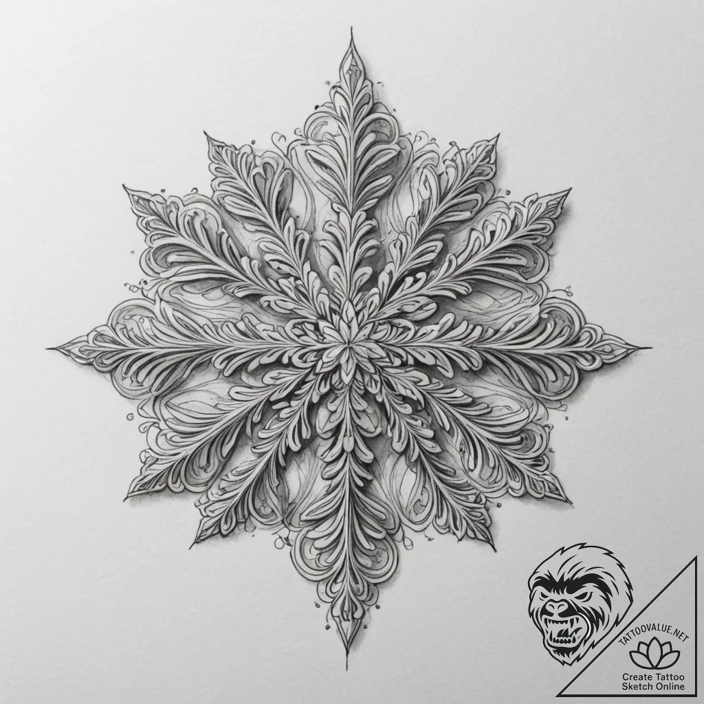 Tattoo design a fine line drawing of a single... - tattoo sketch (№1754739459_0, 09.08.2025 11:37) — tattoovalue.net