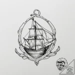 Tattoo sketch a small, simple silhouette of a… – tattoo sketch (№1754741265_0, 09.08.2025 12:07) — tattoovalue.net