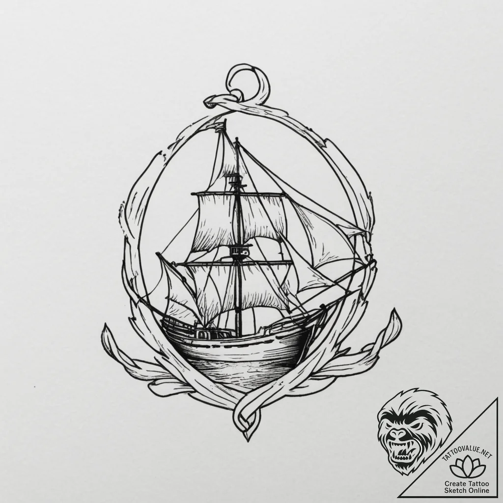 Tattoo sketch a small, simple silhouette of a... - tattoo sketch (№1754741265_0, 09.08.2025 12:07) — tattoovalue.net