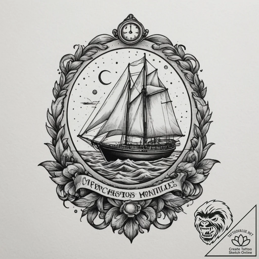 Tattoo design a simple controller button dotw... - tattoo sketch (№1754741670_0, 09.08.2025 12:14) — tattoovalue.net
