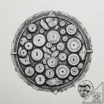 Tattoo design a stack of retro arcade game co… – tattoo sketch (№1754744685_0, 09.08.2025 13:04) — tattoovalue.net